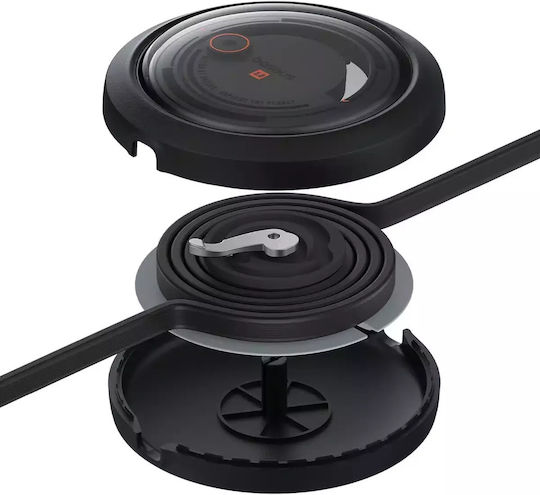 Baseus Free2draw Retractable USB to Type-C / Lightning / micro USB Cable 3.5A Μαύρο 1.1m P10368700111-04