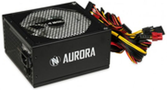 iBox Aurora 700W Negru Sursă de Alimentare Calculator Complet cu fir