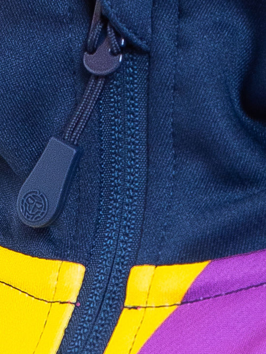 Women's Short Sports Jacket for Winter Dark Blue