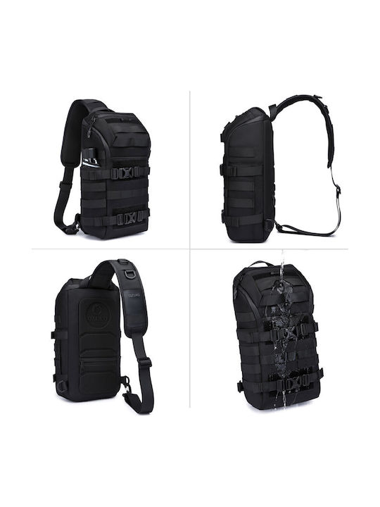 Herrentasche Sling Schwarz