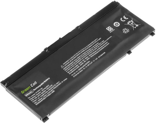 Green Cell Compatible Battery for HP Omen Pavilion 15-CE004NW 15-CE008NW 15-CE010NW with 3500mAh