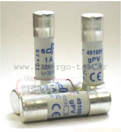 DF electric Φυσίγγια κυλινδρικά 10Χ38mm 10A