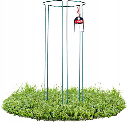 Kadax Plant Support Flowers Large Green Metal Clamp 3x90 + 3x115cm