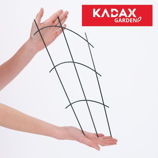 Kadax Plant Support Ladder Flowers Steel Stake Green 6pcs