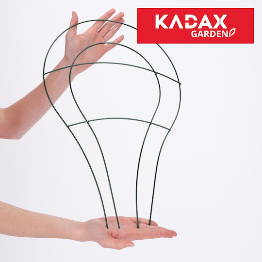 Kadax Plant Support Ladder Flowers Steel Stake Green 6pcs