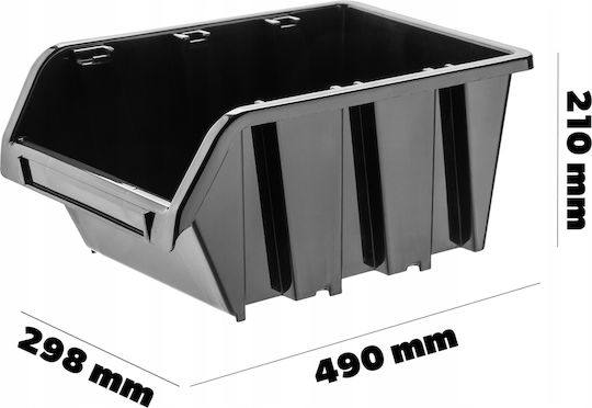 Kadax Set 50 Werkzeugkoffer-Organizer B49xT29.8cm