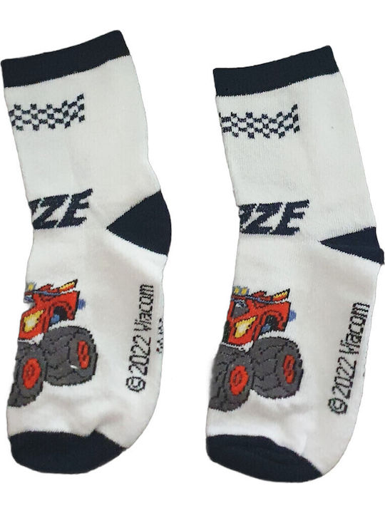Nickelodeon Kids' Socks Blaze Blue