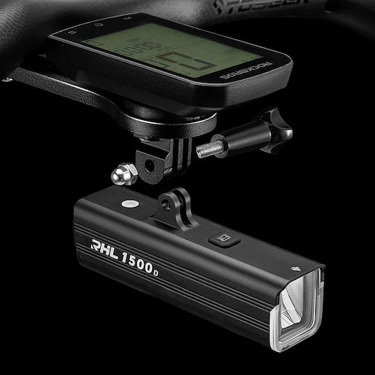 Rockbros 5000mAh Vorderseite Fahrradlicht