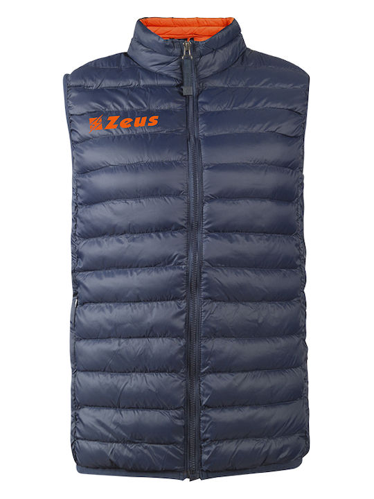 Smanicato Hercolano Αμάνικο Μπουφάν Puffer Μπλε