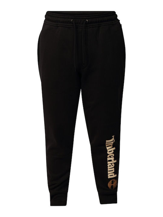 Kennebec River Cargo-Hose Jogginghose mit Gummizug Black