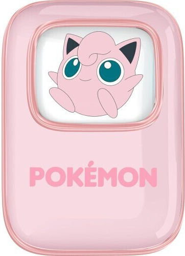 OTL Jiggly Puff Slide In-ear Bluetooth Handsfree Ακουστικά με Θήκη Φόρτισης Ροζ