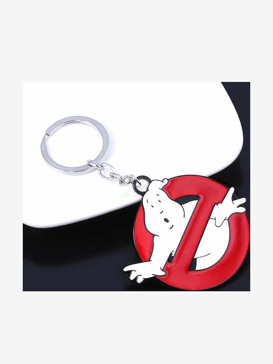 Ghostbusters Schlüsselanhänger in Rot-Weiß