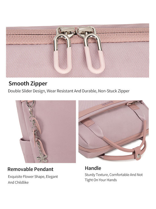 Chantria Chantria Damen Tasche Rucksack für Laptop 14" in Lila Farbe