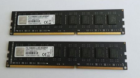 G.Skill Value DDR3 8GB RAM with 2x4GB Modules and Speed 1333 for Desktop