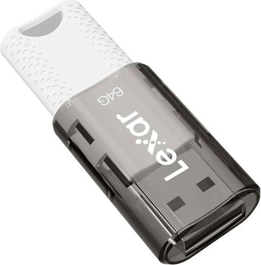 Lexar JumpDrive S60 64GB USB 2.0 USB флашка Черен