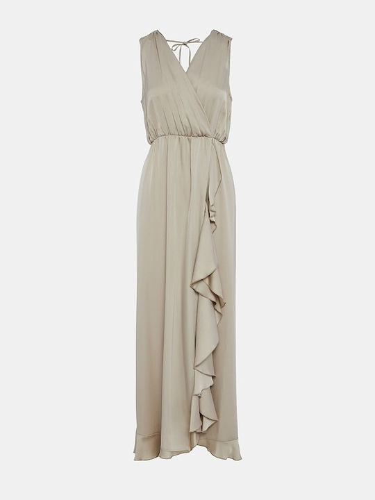 Lynne Maxi Dress Satin Wrap ASHMI