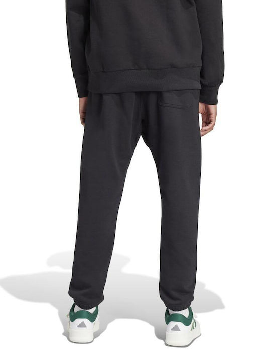 Sweatpants with Elastic Black