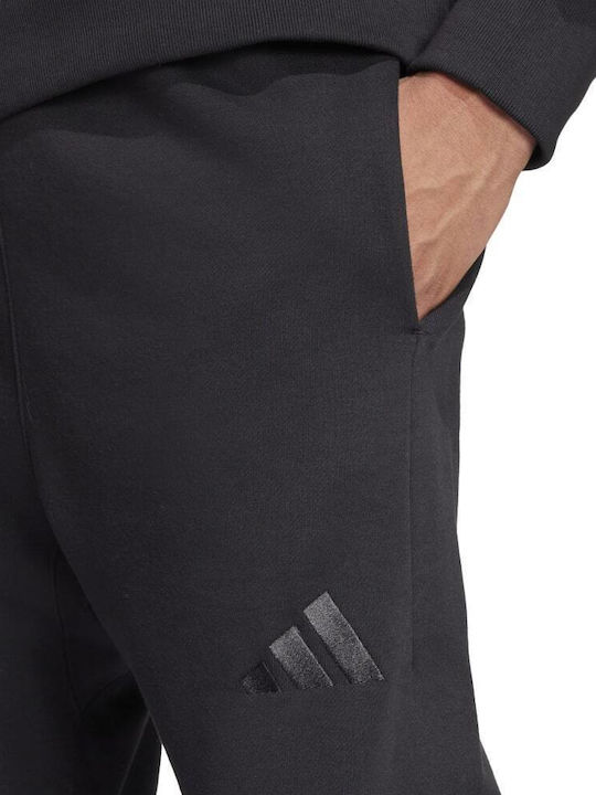 Sweatpants with Elastic Black