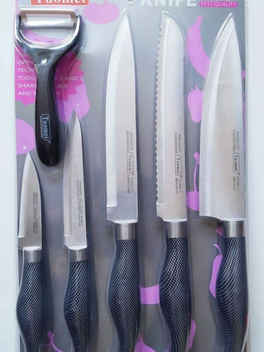 Knife Set made of Stainless Steel 0129384 5pcs