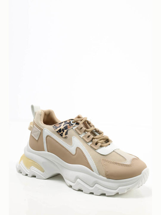 Ligglo Chunky Sneakers Beige