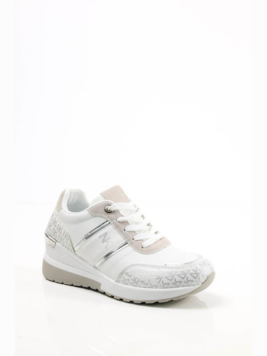 Ligglo Sneakers White / Silver