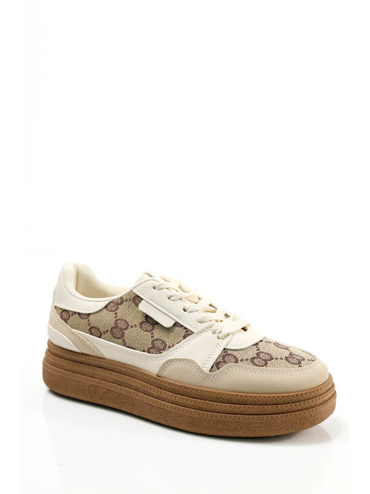 Ligglo Anatomical Sneakers Beige Brown