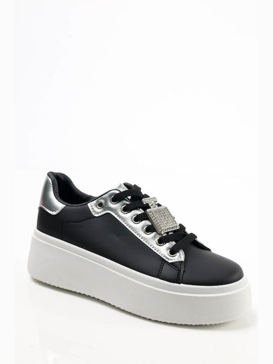 Ligglo Damen Sneakers Schwarz