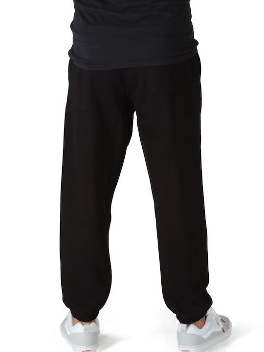 Vans Core Men's Fleece Sweatpants with Rubber Black