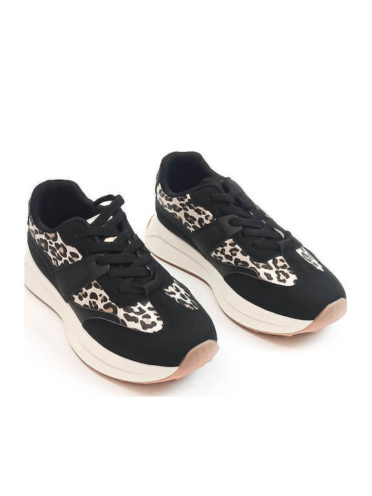 Γυναικεία Flatforms Sneakers Μαύρα
