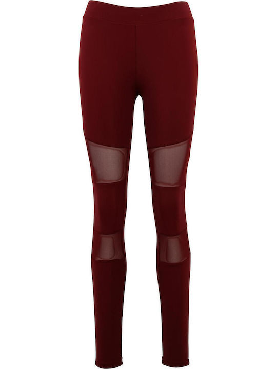 Tech Mesh Women's Training Legging Fleece Lining Black, Port