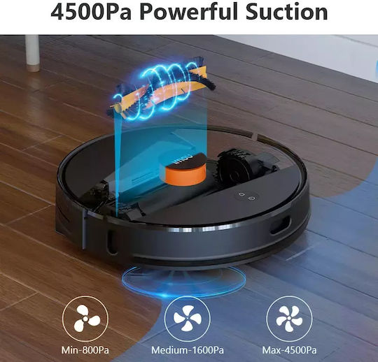 Imou L11 PRO MAX Roboterstaubsauger zum Saugen & Wischen mit Kartierung und Wi-Fi Schwarz