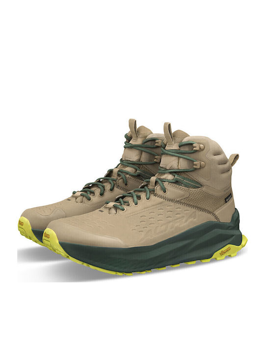 Altra Olympus Männer Wanderschuhe Wasserdicht mit Gore-Tex-Membran Braun
