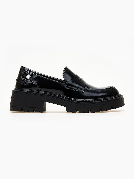 Xti Damen Loafers in Schwarz Farbe