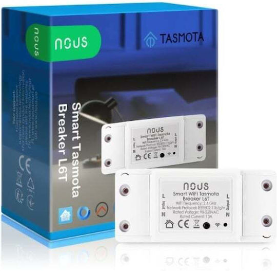 Nous Intelligenter Schalter 1 Kanal Wi-Fi 10A