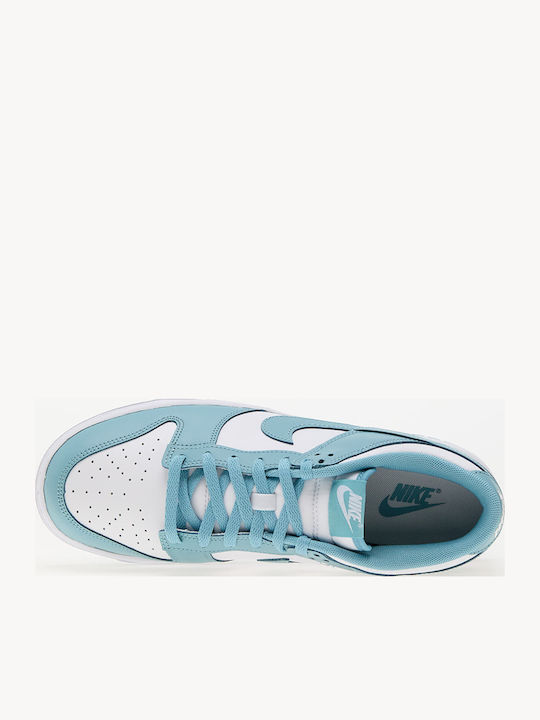 Dunk Low Ανδρικά Sneakers White / Denim Turquoise