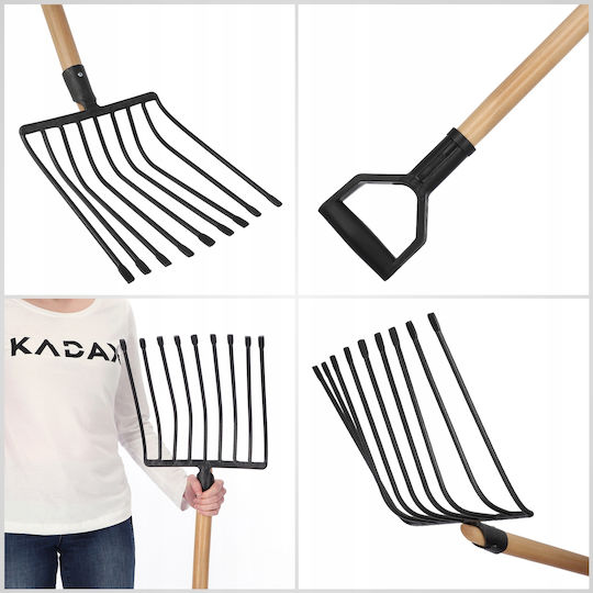 Kadax Πηρούνα Κήπου 9 Δοντιών 147772