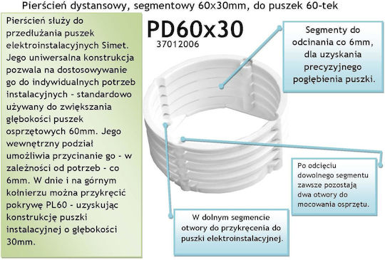 Simet Ηλεκτρολογικό Εξάρτημα 37012006