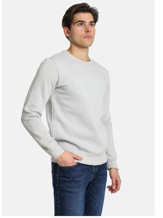 Paco & Co Herren Sweatshirt Gray