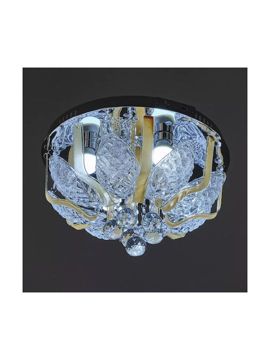 Ceiling Mount Light Purple with Socket E27