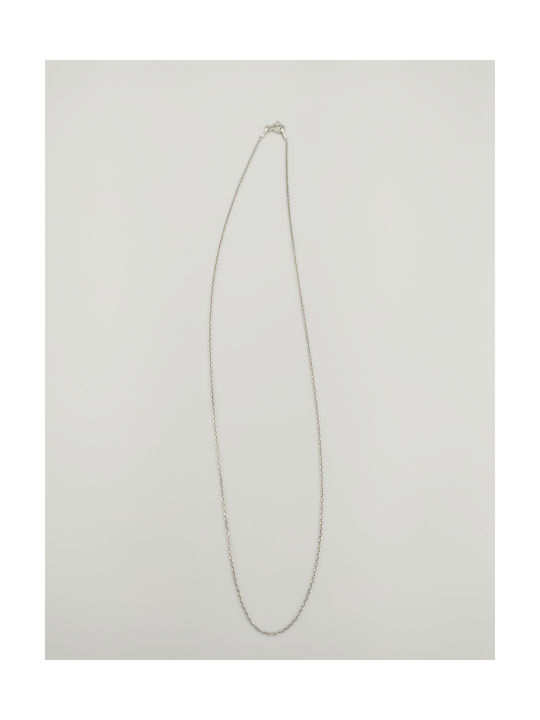 Silver Chain Neck Length 40cm