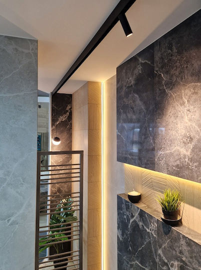 Greenie LED Γραμμικό Φωτιστικό Οροφής 7W Θερμό Λευκό με Ρυθμιζόμενη Ένταση