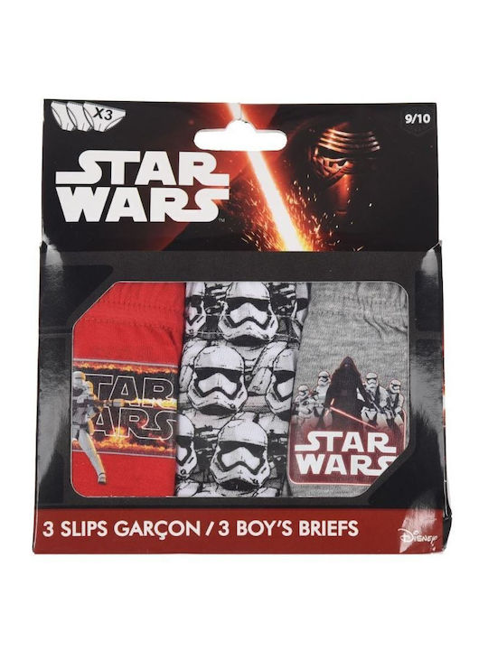 Disney Star Wars Σετ Παιδικά Βρακάκια Πολύχρωμο 3τμχ Disney Star Wars Σετ Παιδικά Βρακάκια Πολύχρωμο 3τμχ