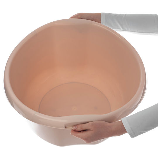 Kadax Lavoar Rotund Capacitate 30lt Bej
