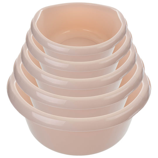 Kadax Lavoar Rotund Capacitate 30lt Bej