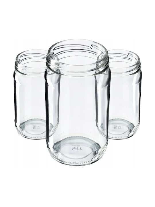 Kadax Set 50Stück Gläser Tee mit Deckel Glas 350ml