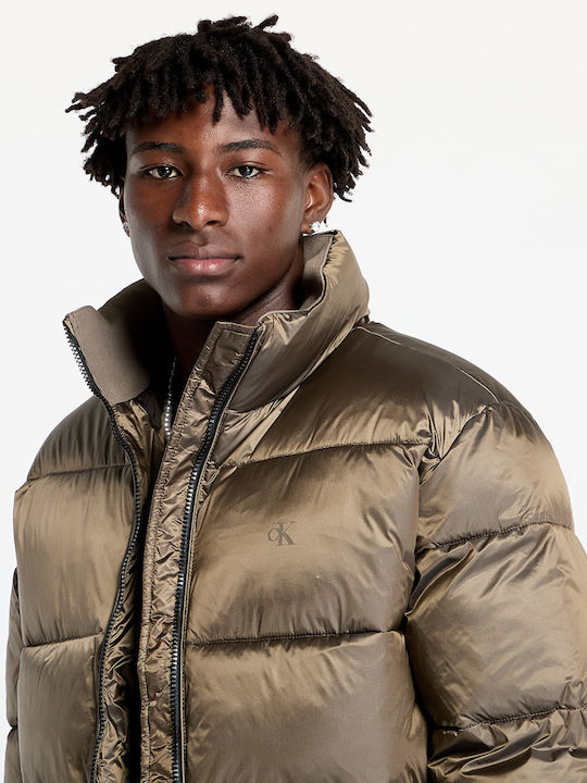 Calvin Klein Jacket Puffer Brindle, Black