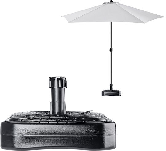Kadax Stand de umbrelă din Plastic în Culoare Gri 39x39cm