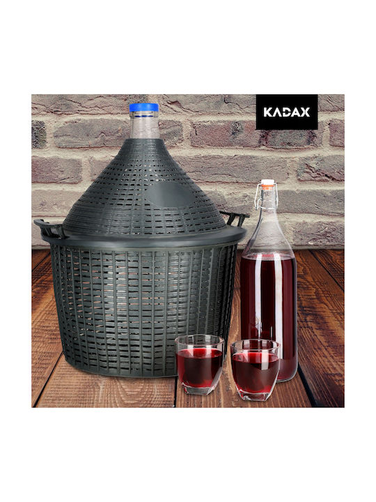 Kadax Μπουκάλι Νερού Γυάλινο με Φελλό Διάφανο 2000ml Kadax Μπουκάλι Νερού Γυάλινο με Φελλό Διάφανο 2000ml
