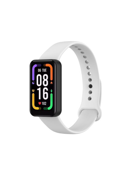 Λουράκι Σιλικόνης Λευκό (Redmi Smart Band Pro)