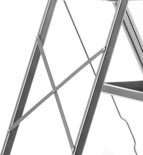 Kadax Step Ladder Aluminum 3 Steps